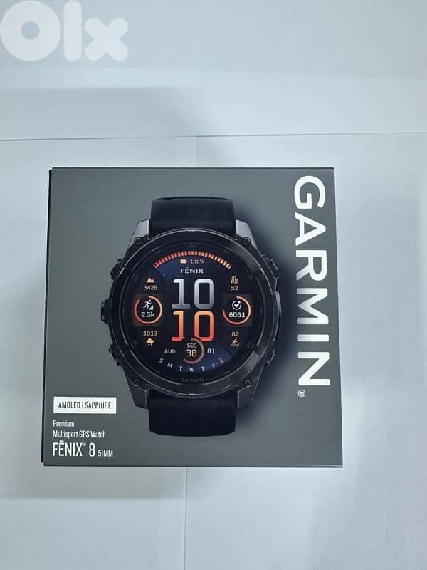 Garmin Fenix 8 51MM AMOLED AND SAPPHIRE 0