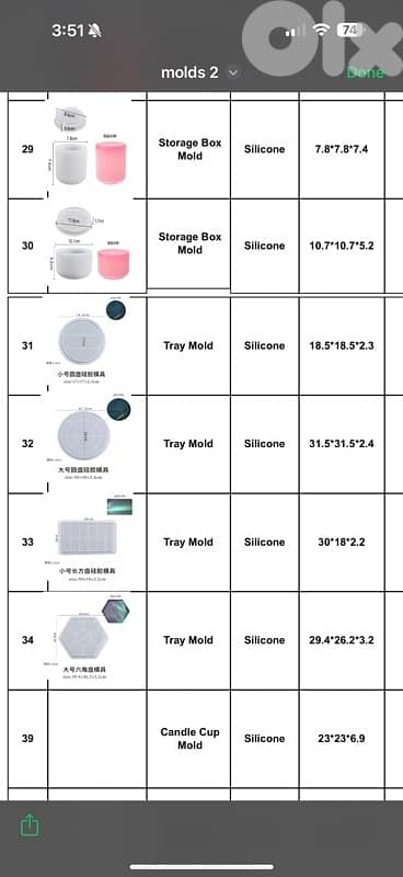 silicone concrete molds 3