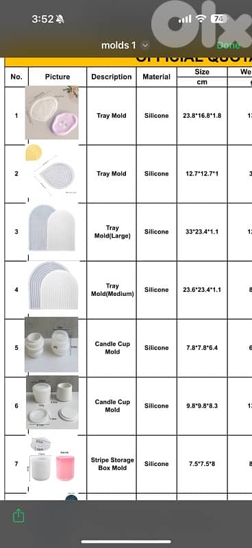 silicone concrete molds 9