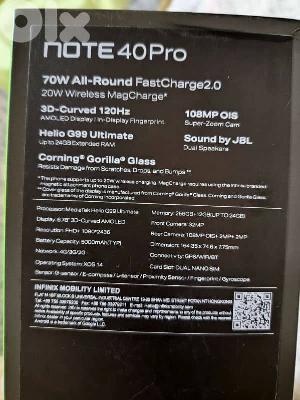 note 40 pro 5g 8
