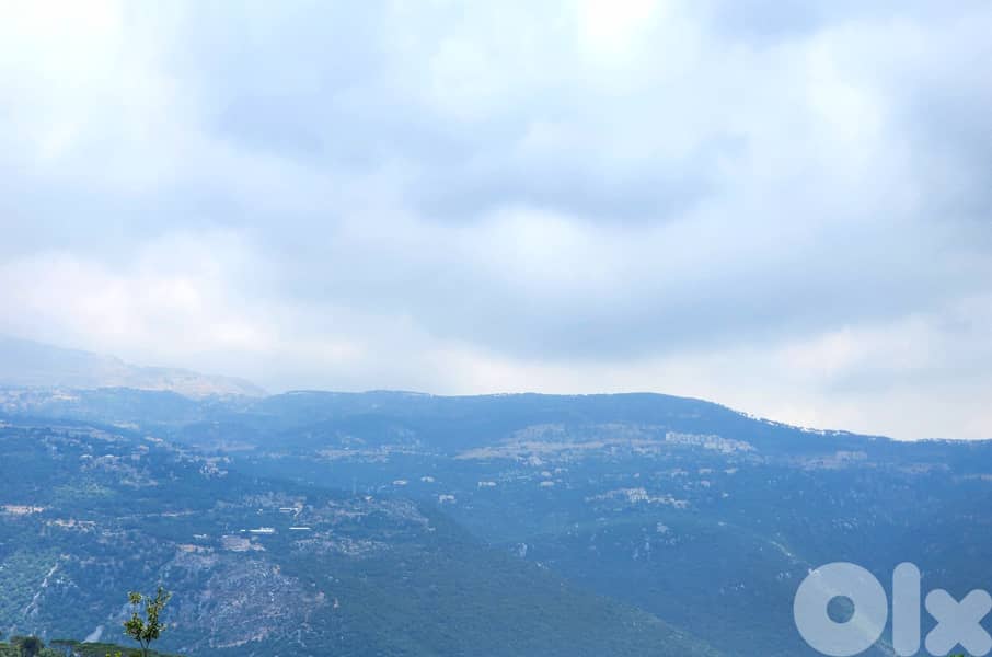 2,200 SQM Land in Mtein, Metn Overlooking the Mountains 0