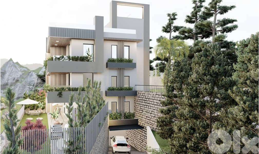 Apartment for sale in Kfaraabida/ Under construction / Amazing view 0