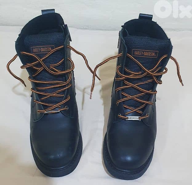 Boots HarleyDavidson original leather size 45 beyrt ashrafiye 03723895 5
