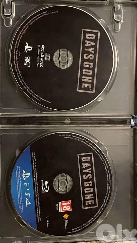 Days gone and Metro Exodus PS4 0