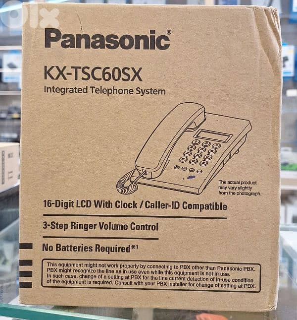 PANASONIC INTEGRATED TELEPHONE SYSTEM KX-TSC60SX 0