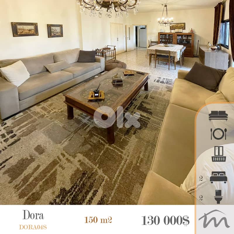 Baochriye | Decorated/Furnished 2 Bedrooms Apt | Balconies | Parking 0