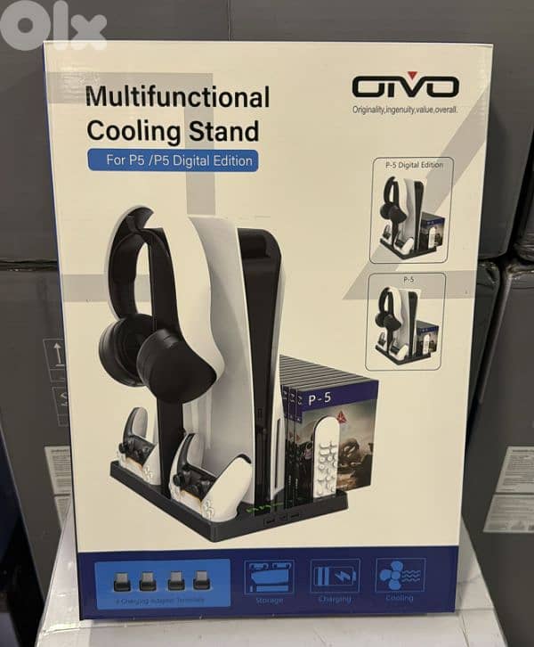 OIVO Multifunctional Cooling Stand For Ps5 P5246 0