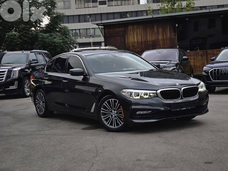 BMW 5-Series 2017 SPORT LINE CLEAN CAR FAX NO ACCIDENT TOP CAR!! FULL 0