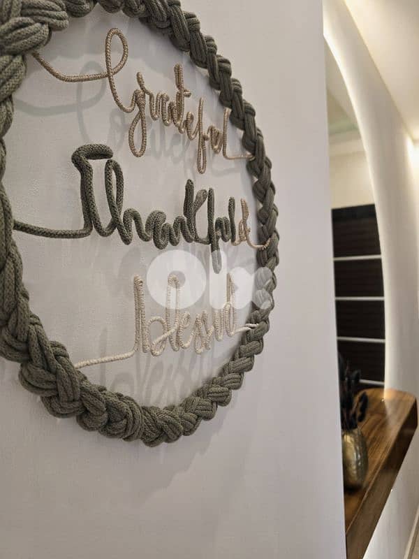 Handmade wreath for wall decoration 1