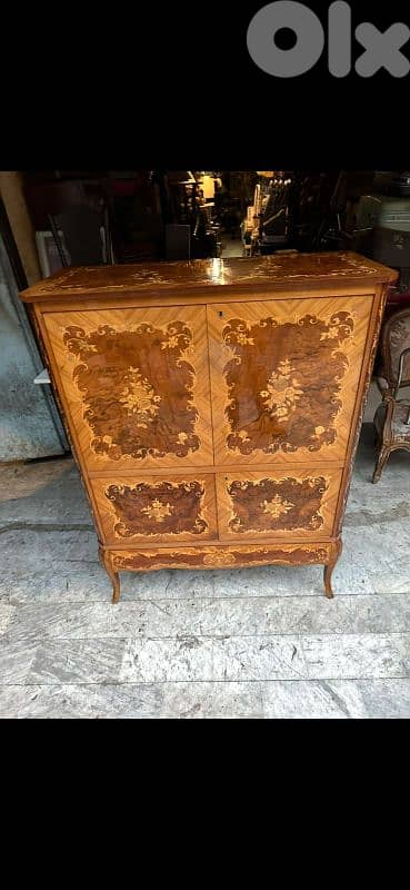 italy bar antique بار ماركتري ايطالي انتيك حجم كبير تصميم رائع 1
