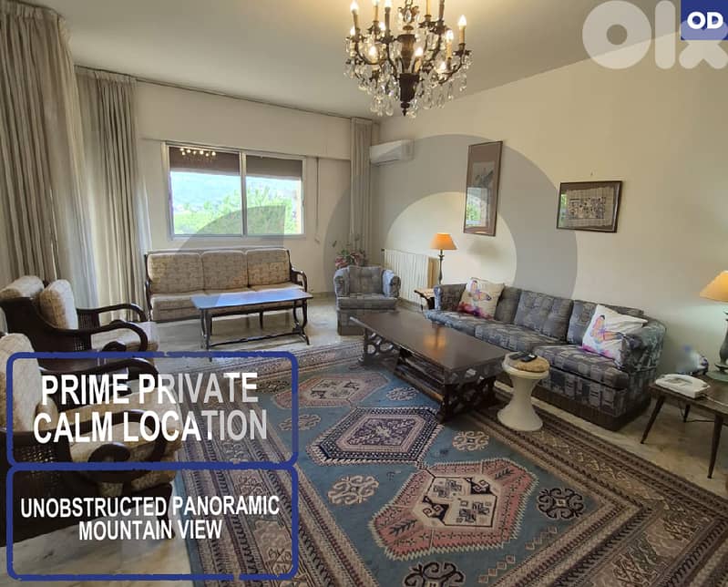 calm, beautiful area, mountain views,Broumana, Mar Chaaya REF#OD126144 0