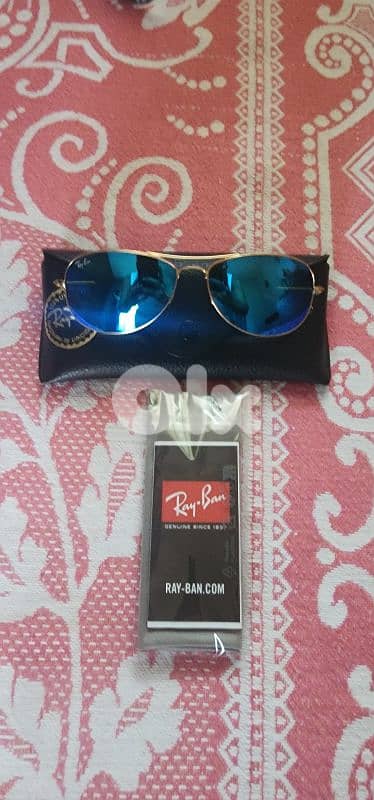 Ray-ban original Gold blue 0