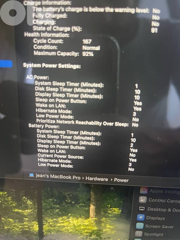 MacBook Pro M1 16’’ 92% battery 1
