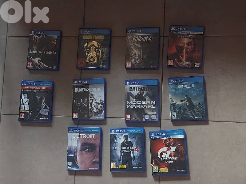 PS4 games 0