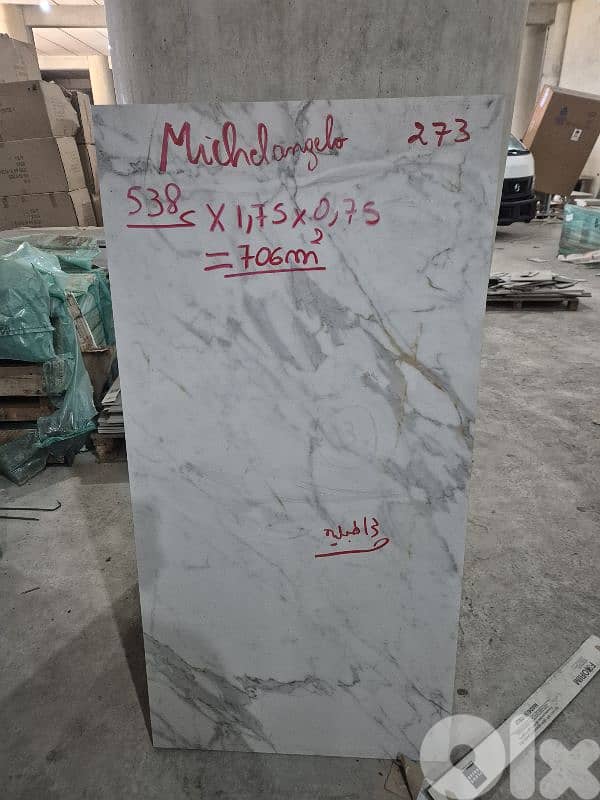 Florim brand, made in italy 180x80 class B , blat ceramic tiles 2