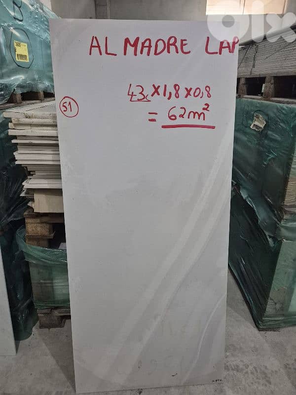 Florim brand, made in italy 180x80 class B , blat ceramic tiles 6