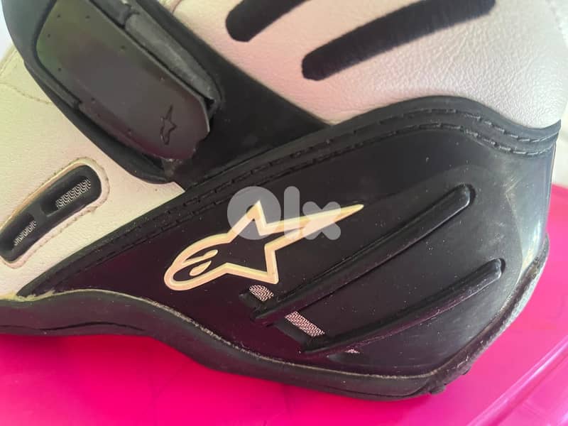 Alpinestars 2224021-1100-38 SMX-1R Vented V2 Boots US 5 / EU 45White 2