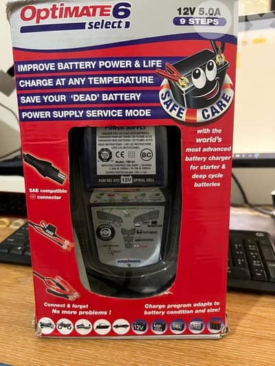 Optimate 6 Select Battery Saving Charger and maintainer (TM-191)