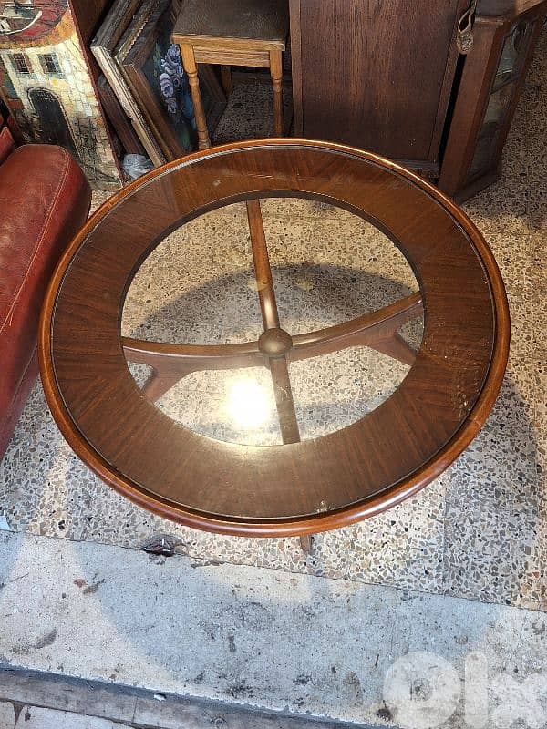 50s massif wood table 3