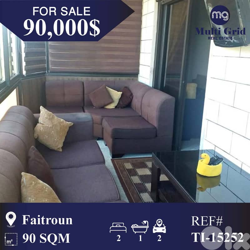 TI-15252 / Apartment for Sale in Faitroun, شقة للبيع في فيترون 0