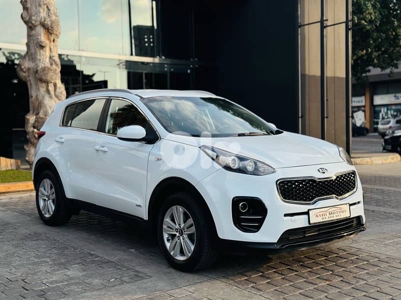 Kia Sportage 2017 4WD. مصدر الشركة اللبنانية بدون حوادث 0
