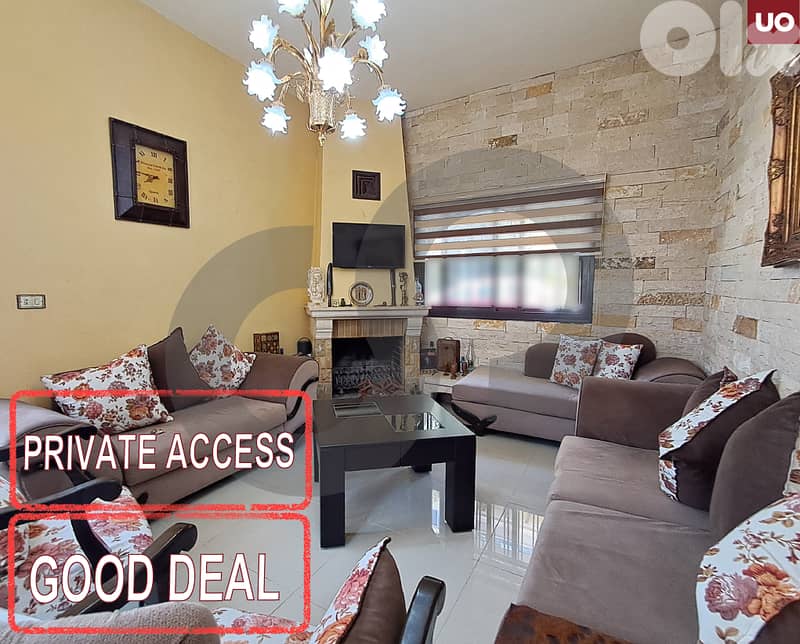 135 m² apartment is situated in a calm area of Zahle REF#UO125255 0