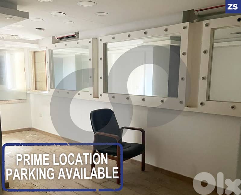 166 office for rent in Ramlet el bayda REF#ZS126178 0