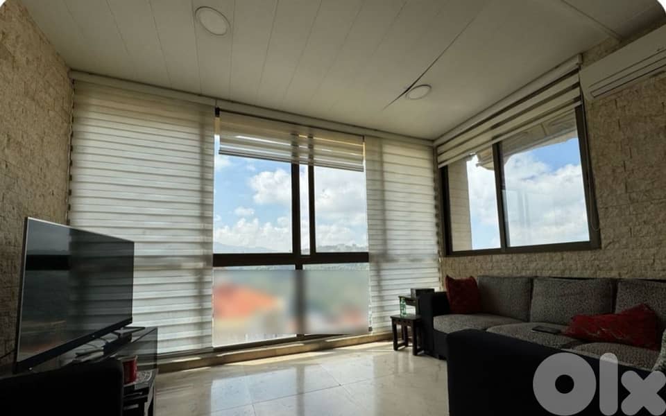 FULLY FURNISHED APARTMENT FOR SALE IN MANSOURIEH, OPEN VIEW, (MA-438) 0