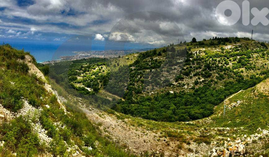 unobstructed sea view -Land for Sale in Jbeil – Halat REF#DC126181 2
