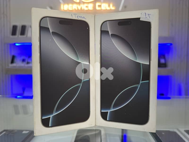 iPhone 16 Pro Max 1TB ESIM ONLY NEW SEALED NO CUSTOM (Mesh mjamrak) 0