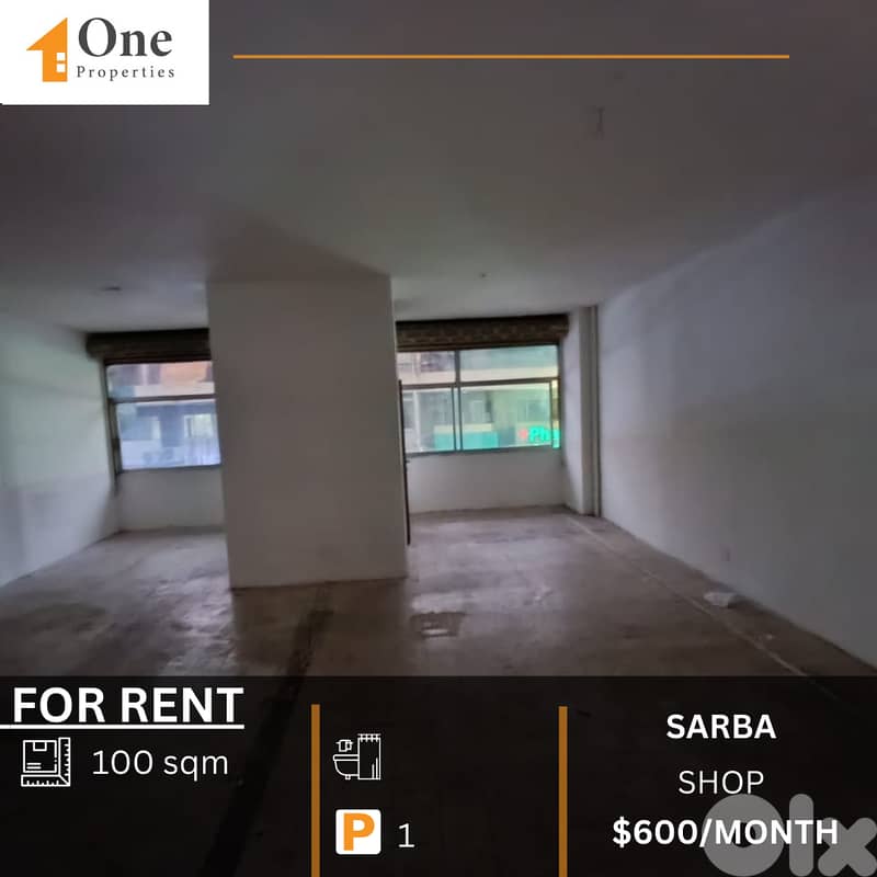 SHOP FOR RENT IN SARBA 0