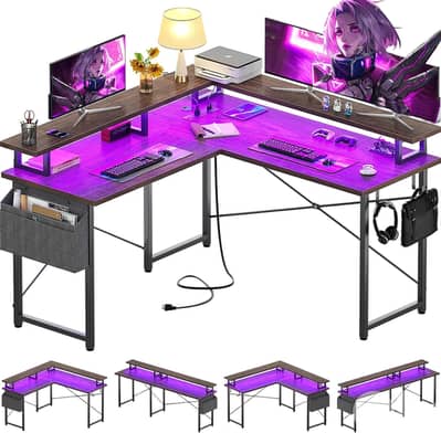 47 inch L shaped table