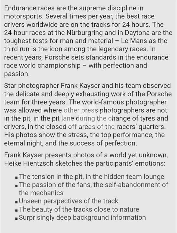 Porsche Works Team Book. 5