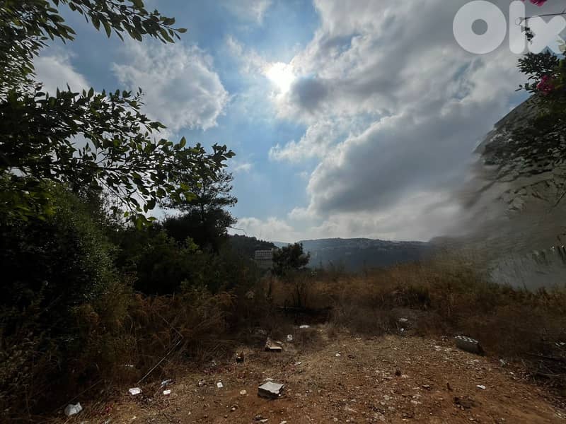 Land for sale in Kornet Chewan Rabweh  | Easy to built | 1067 Sqm 0