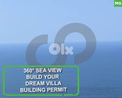 360° Sea View, great deal, batroun, kfar abida/كفرعابيدا REF#MG125855