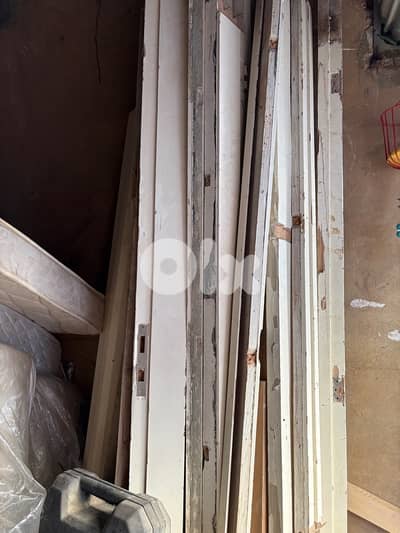 6 ابوب خشب شوح  wooden doors