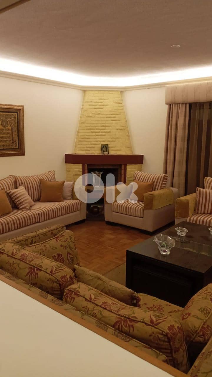 90 SQM Fully Furnished Chalet in Zaarour, Metn with Mountain View 0