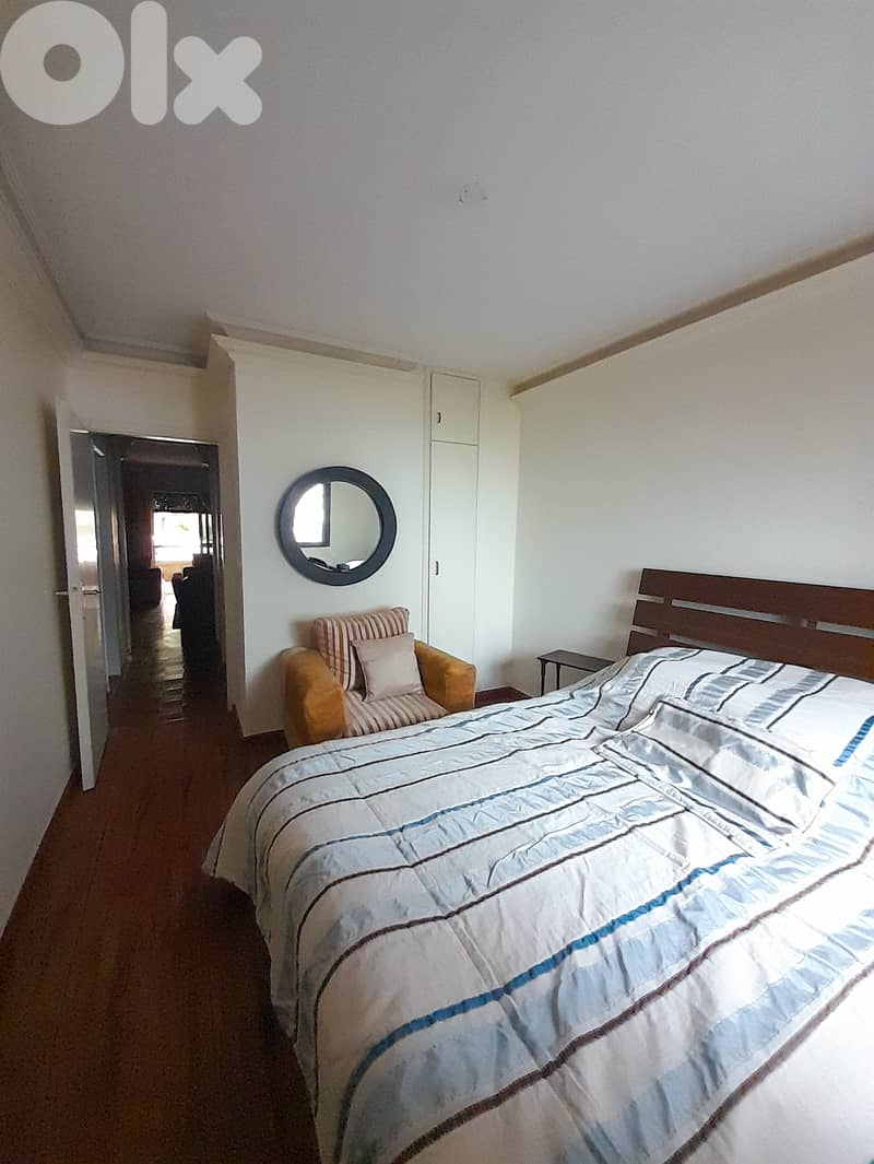 90 SQM Fully Furnished Chalet in Zaarour, Metn with Mountain View 9
