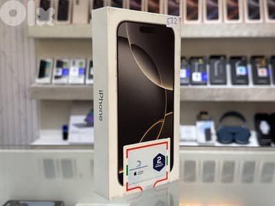 New iPhone 16 Pro Max    512Gb  2 Years Warranty