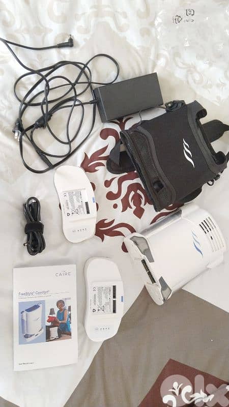 FreeStyle Comfort Portable Oxygen Concentrator – Excellent Condition 0