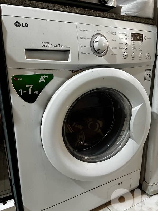 LG washing machine direct drive 7 kg 2
