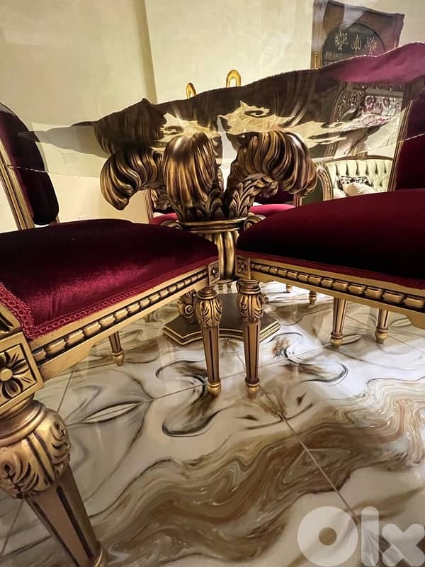 Dining table with 8 chairs 1