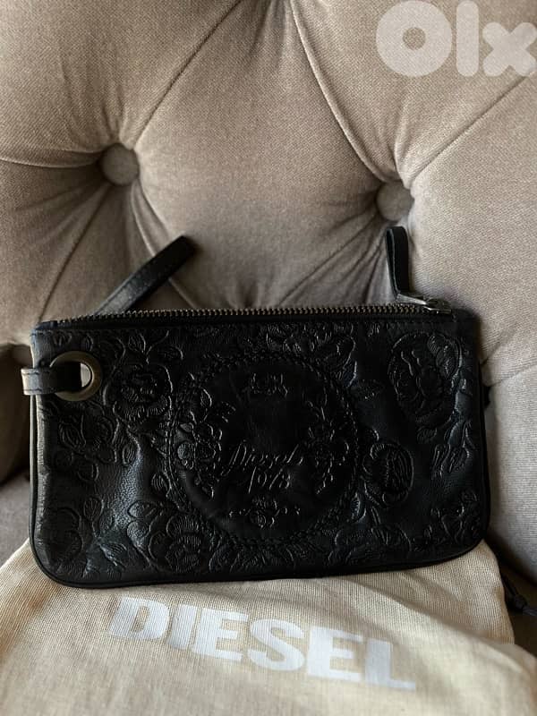 DIESEL real leather SMALL CLUTCH 1