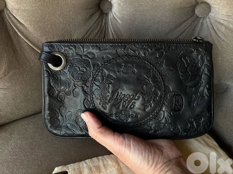 DIESEL real leather SMALL CLUTCH 2