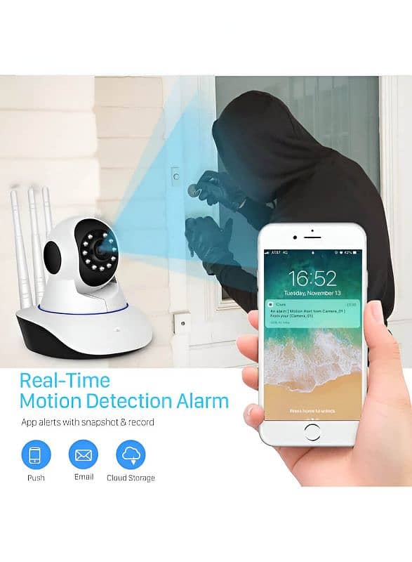3MP HD PTZ WiFi Surveillance Camera 4