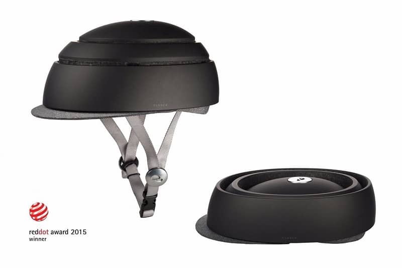 Closca Fuga Folding Bike Helmet (M/ 57-59Cm) BLACK 4