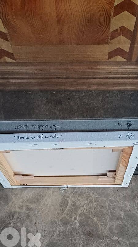 لوحة رسم زيتي اوروبية 6