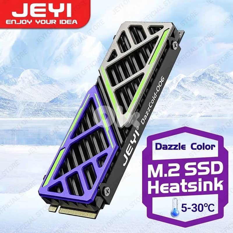 JEYI Dazzcold M. 2 SSD Heatsink 0