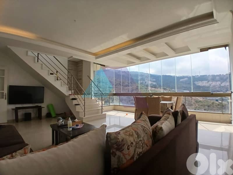 3bedrooms duplex apartment+view 4sale in Tilal Ain Saadeتلال عين سعادة 0