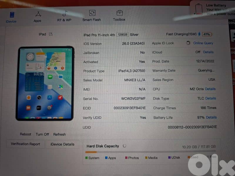 Super clean used ipad pro 1